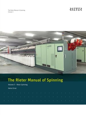cover image of Rieter Manual of Spinning--Volume 5